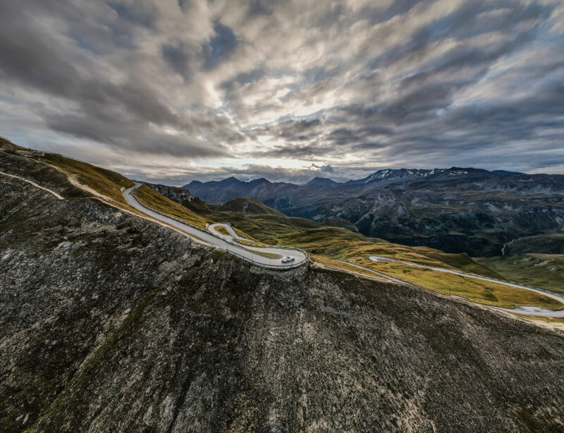 Porsche 911 am Großglockner