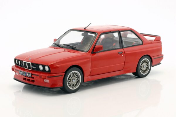 BMW M3 E30 Baujahr 1990 rot 1:18 Solido