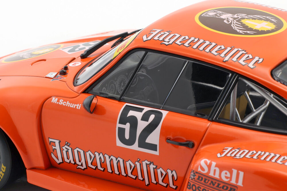 Porsche 935 #52 Winner Bergischer Löwe Zolder DRM 1977 Manfred Schurti 1:18