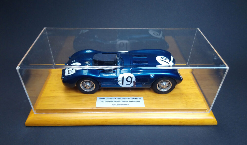 Exklusiv Modell OCTANE Jaguar C-Type "Ecurie Ecosse" von CMC