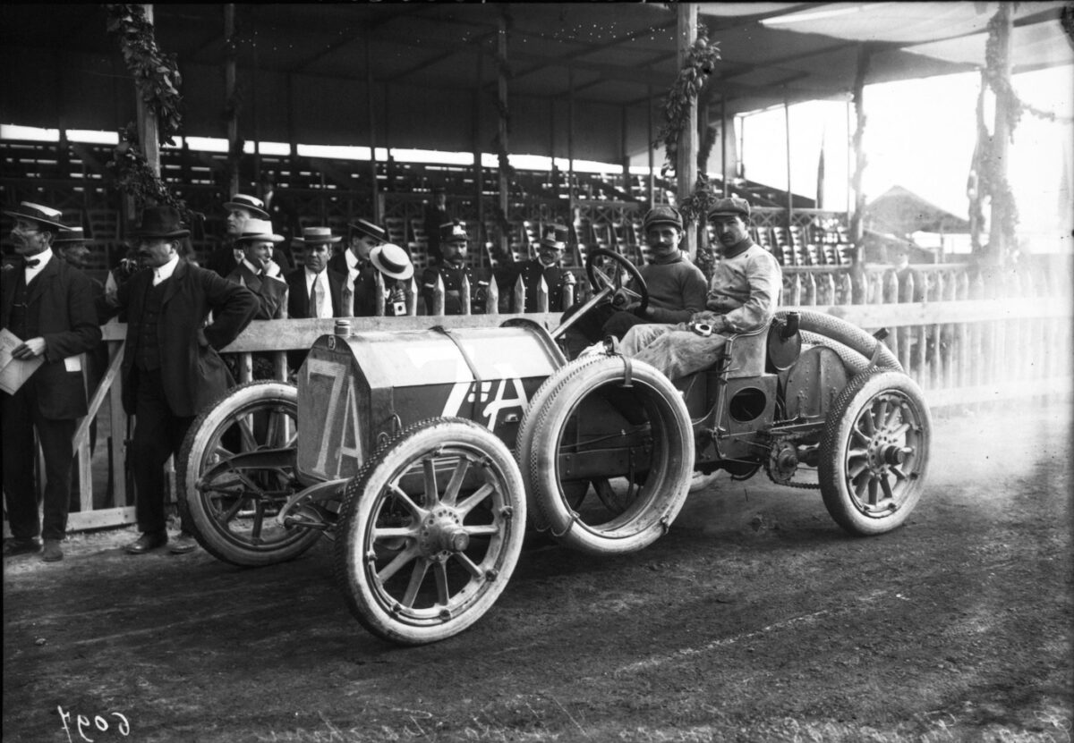 Vincenzo Lancia Targa Florio 1908