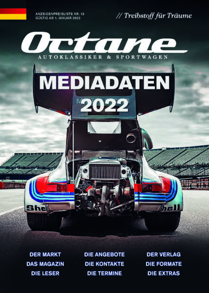 Octane Magazin Mediadaten OCTANE Mediadaten 2022