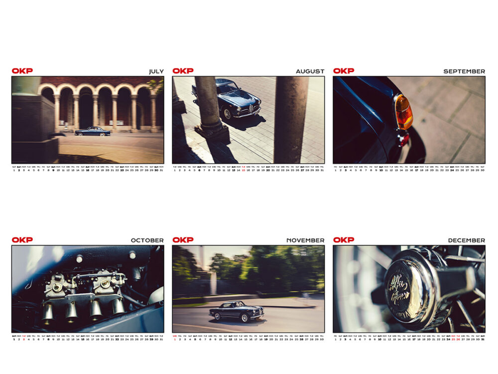 OKP Kalender 2023 Alfa Romeo 1900 SS Touring – Bild 4