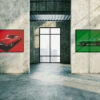Eberhard Sauer "Corvette Sting Ray" aus der SMACollection Galerie-Abzug im Format 50x80cm – Bild 2