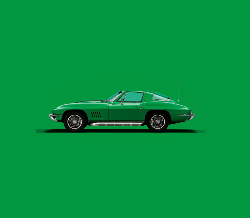 Eberhard Sauer "Corvette Sting Ray" aus der SMACollection Galerie-Abzug im Format 50x80cm