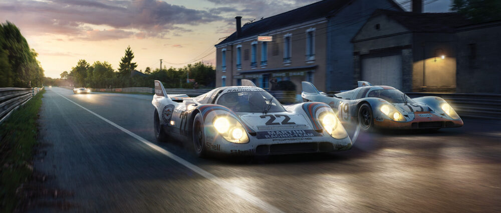 automobilist Porsche 917 LeMans