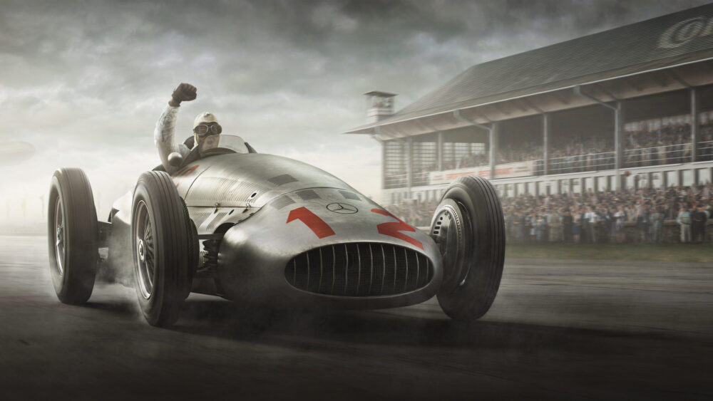 Mercedes Silberpfeil Nürburgring 1939 Caracciiola