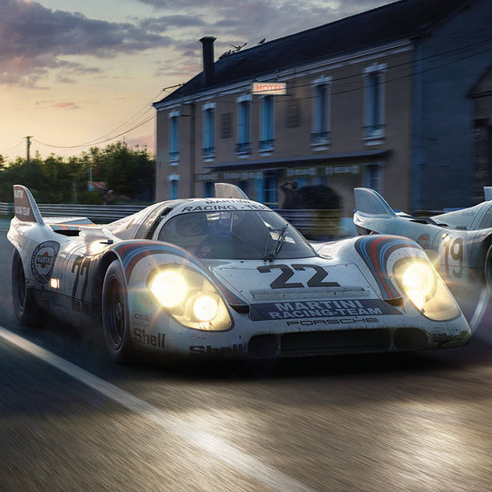 Automobilist Porsche 917 LeMans
