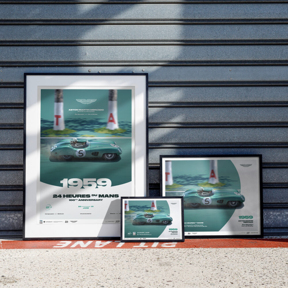 Automobilist Aston Martin DBR1/300 LeMans