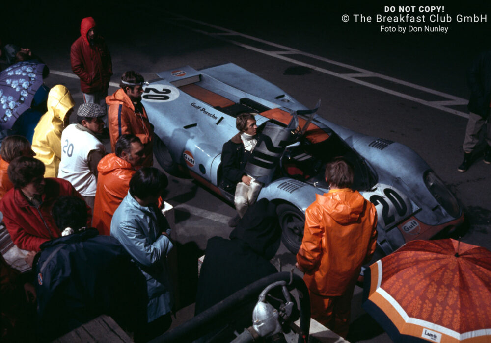 Don Nunley Original Foto Stefe McQueen LeMans