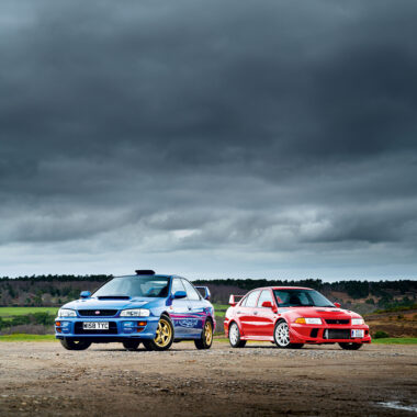 Subaru Impreza WRX STi und Mitsubishi Lancer Evolution im Vergleich