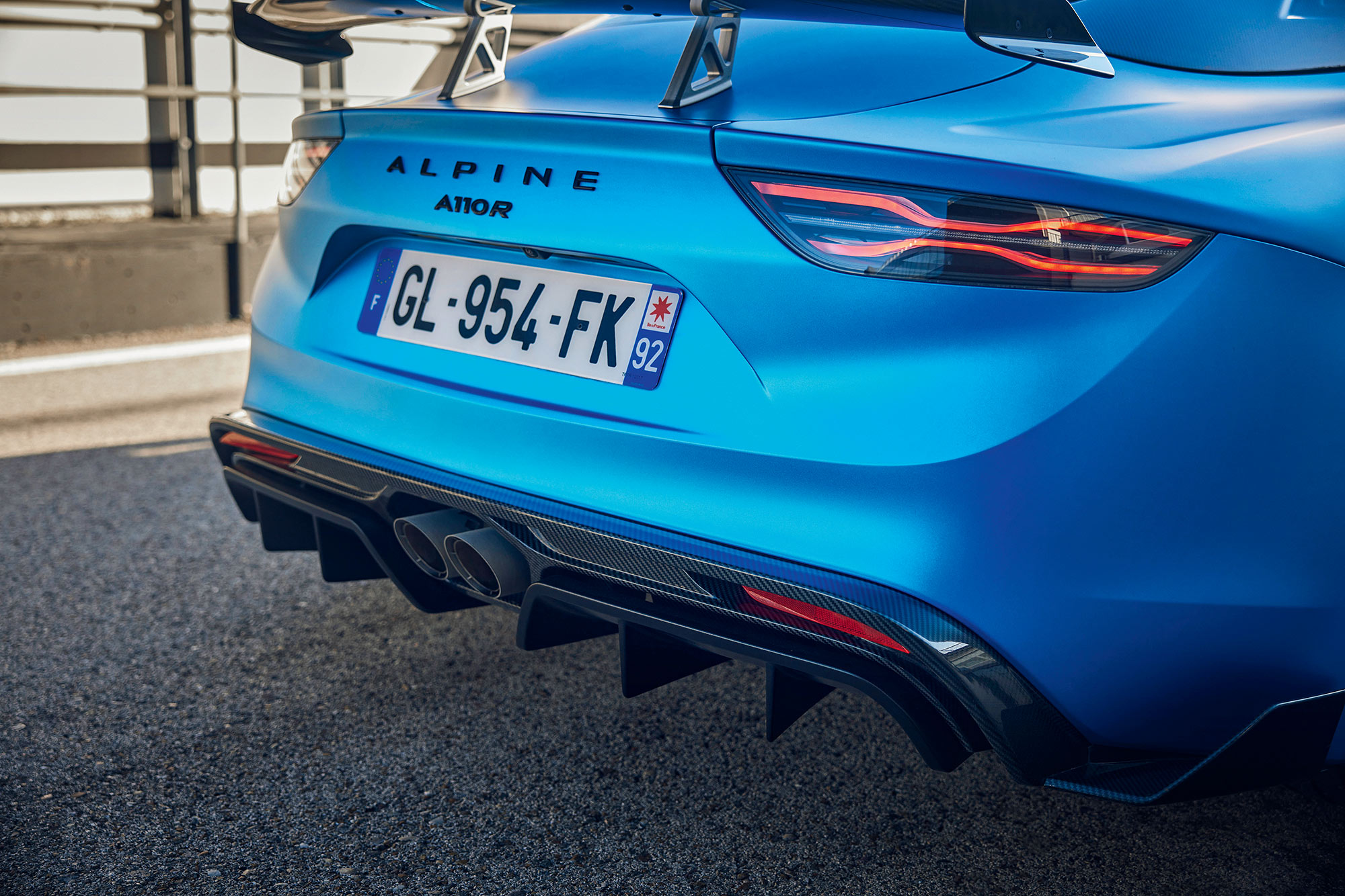 Heckspoiler der Alpine A110