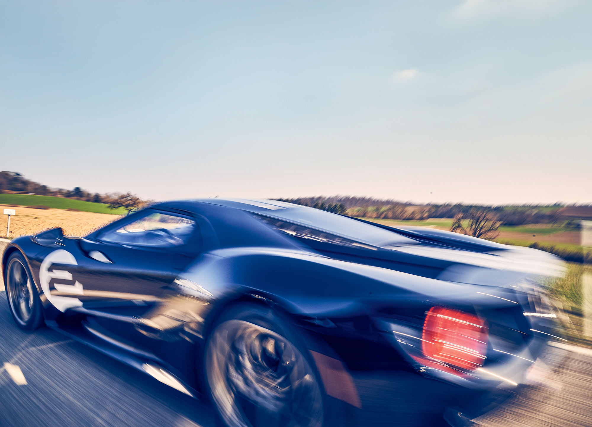 Ford GT in Seitenansicht
