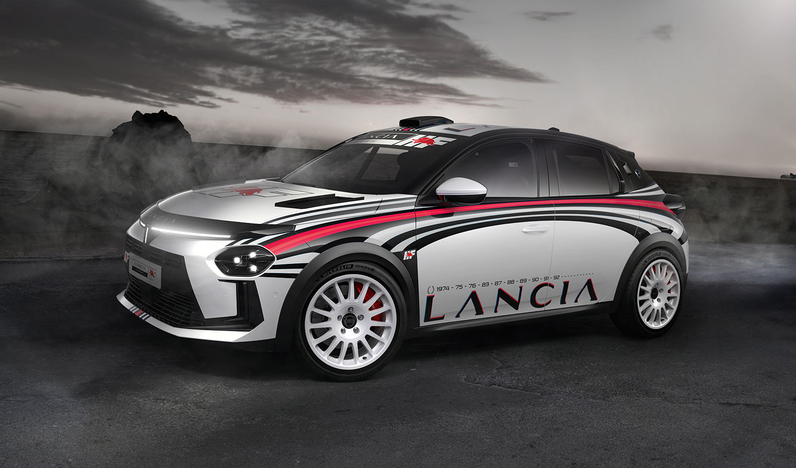 Rallye Version des Lancia Delta Integrale 