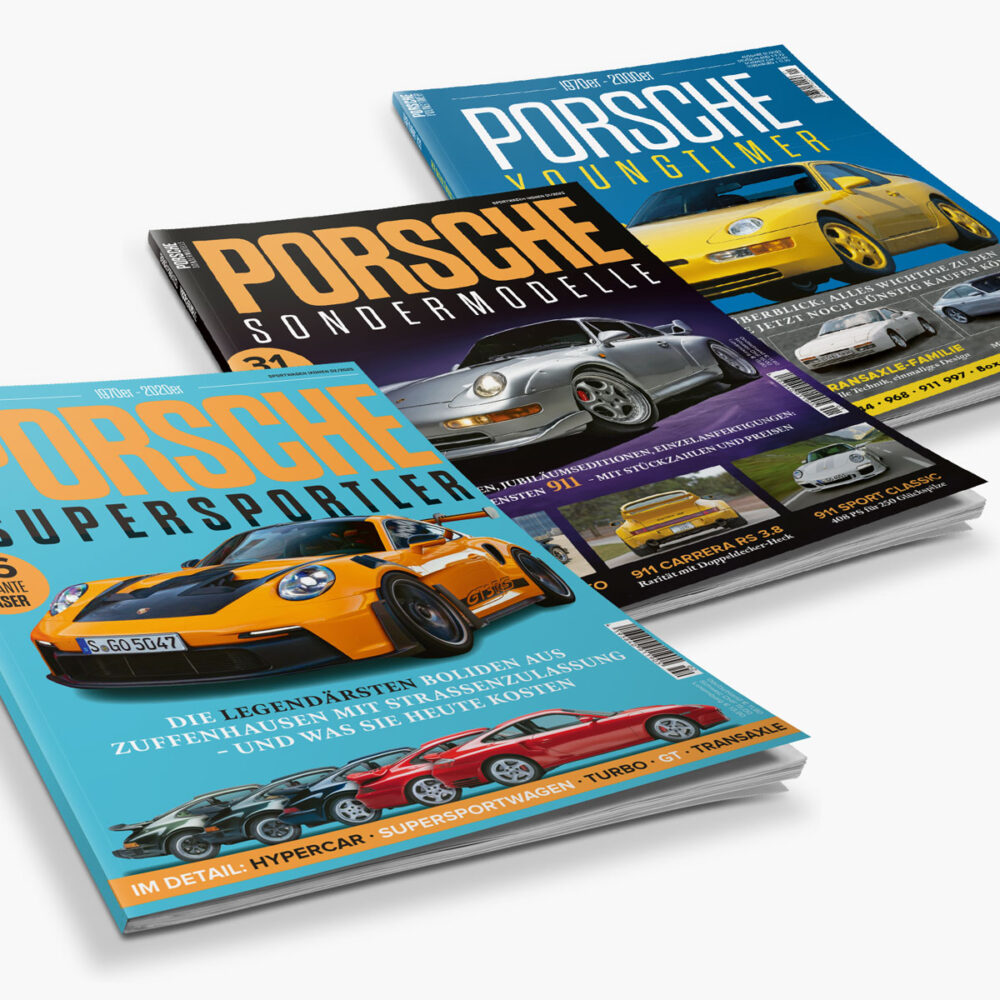 Porsche Super-Bundle: Porsche Supersportler + Youngtimer + Sondermodelle