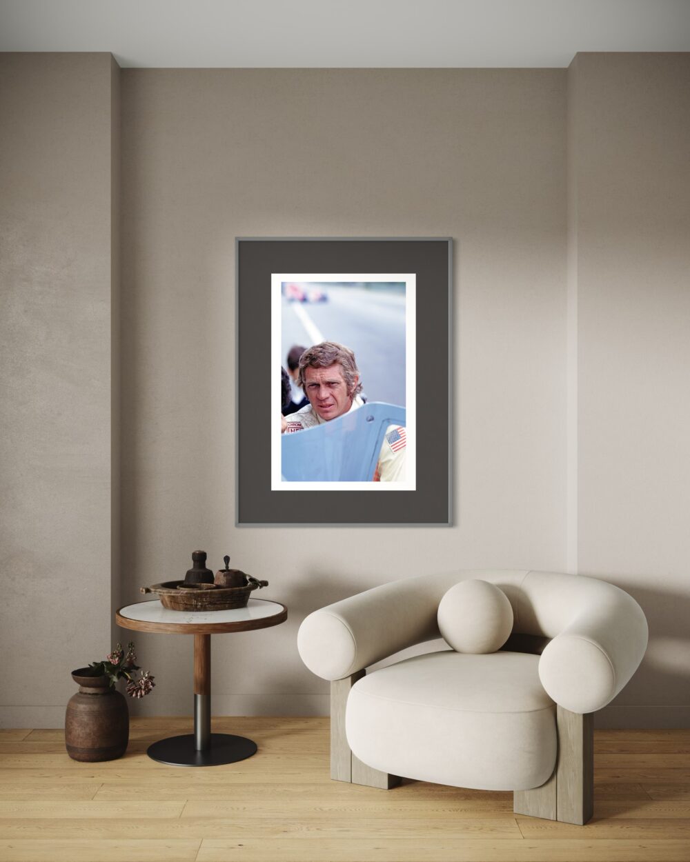 Steve McQueen "LeMans" Fineart-Print #15 90x60cm - limitiert, individuell handgefertigt
