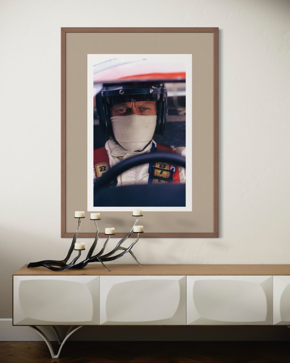 Steve McQueen "LeMans" Fineart-Print #17 90x60cm - limitiert, individuell handgefertigt