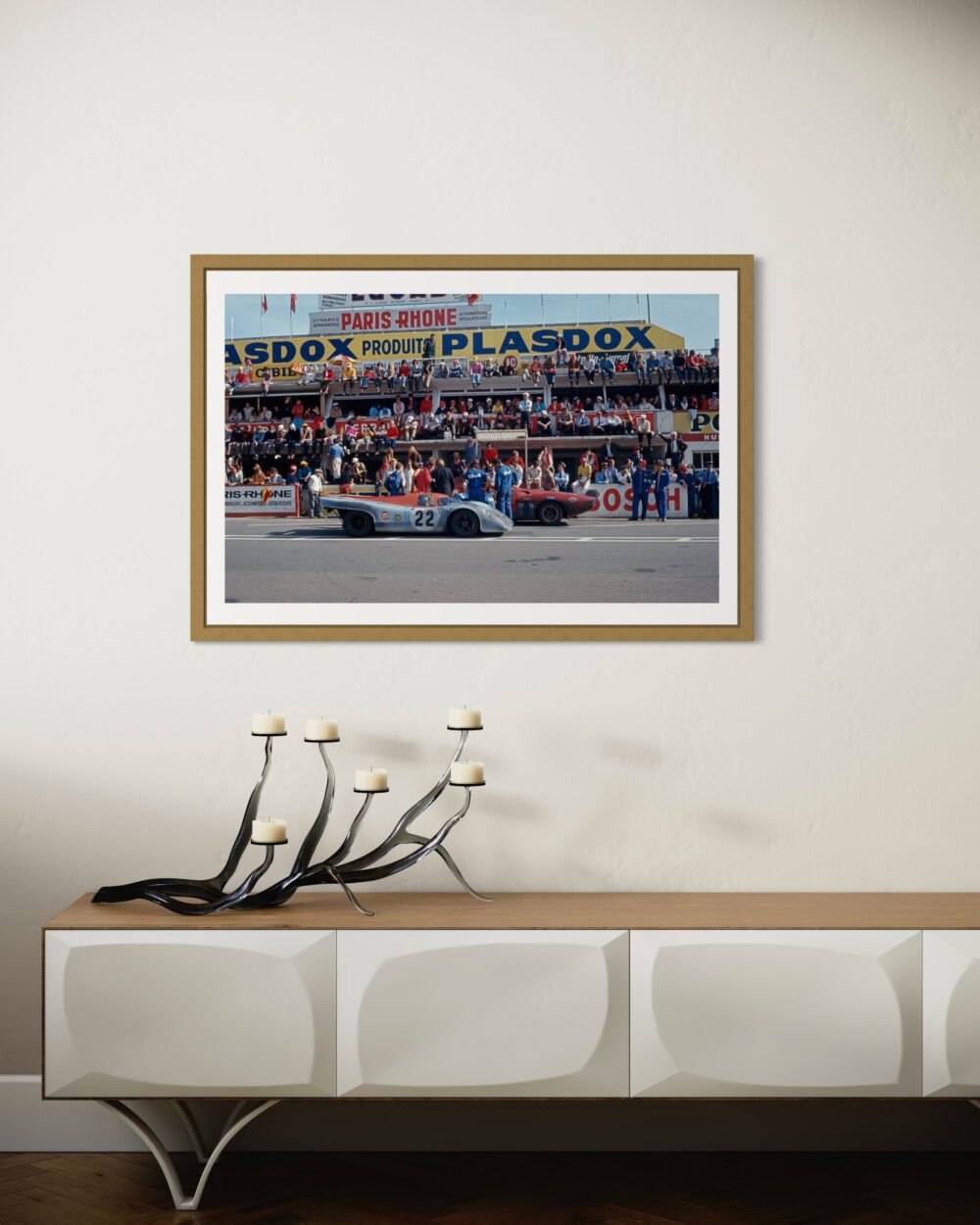 Steve McQueen "LeMans" Fineart-Print #14 90x60cm - limitiert, individuell handgefertigt