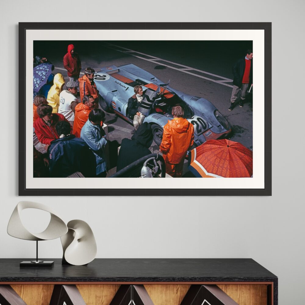 Steve McQueen "LeMans" Fineart-Print #24 90x60cm - limitiert, individuell handgefertigt