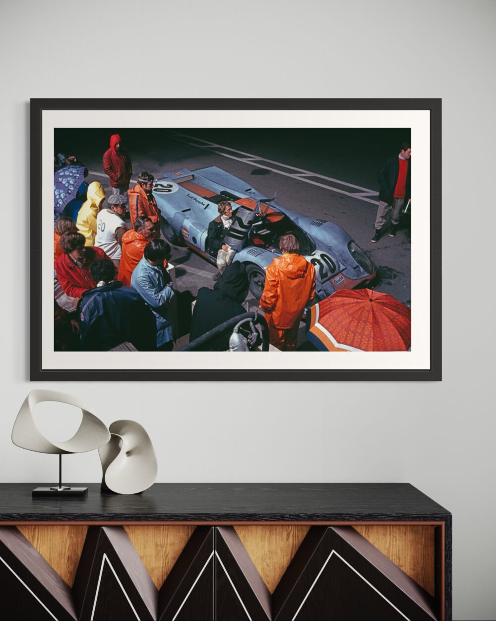 Steve McQueen "LeMans" Fineart-Print #24 90x60cm - limitiert, individuell handgefertigt