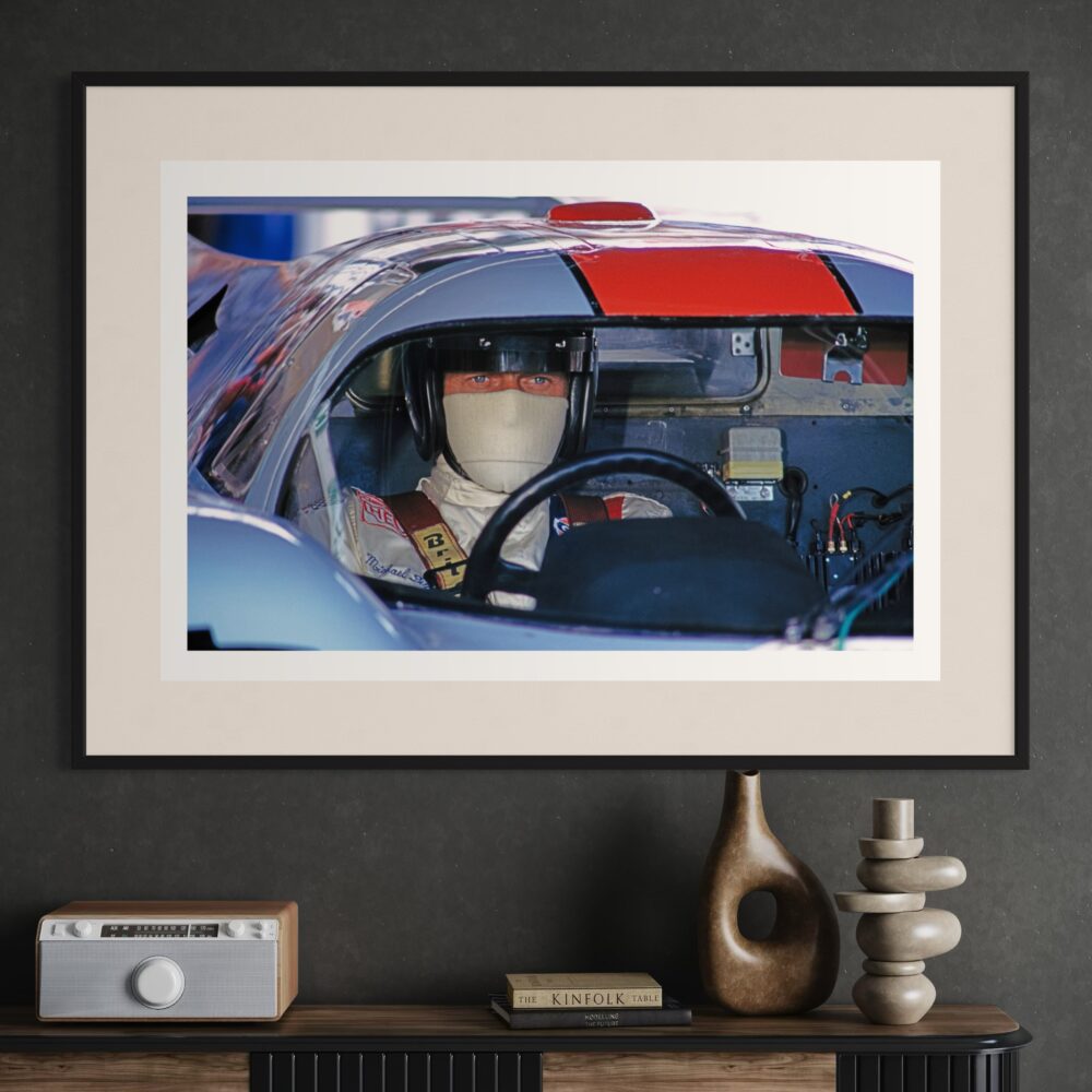 Steve McQueen "LeMans" Fineart-Print #07 90x60cm - limitiert, individuell handgefgertigt