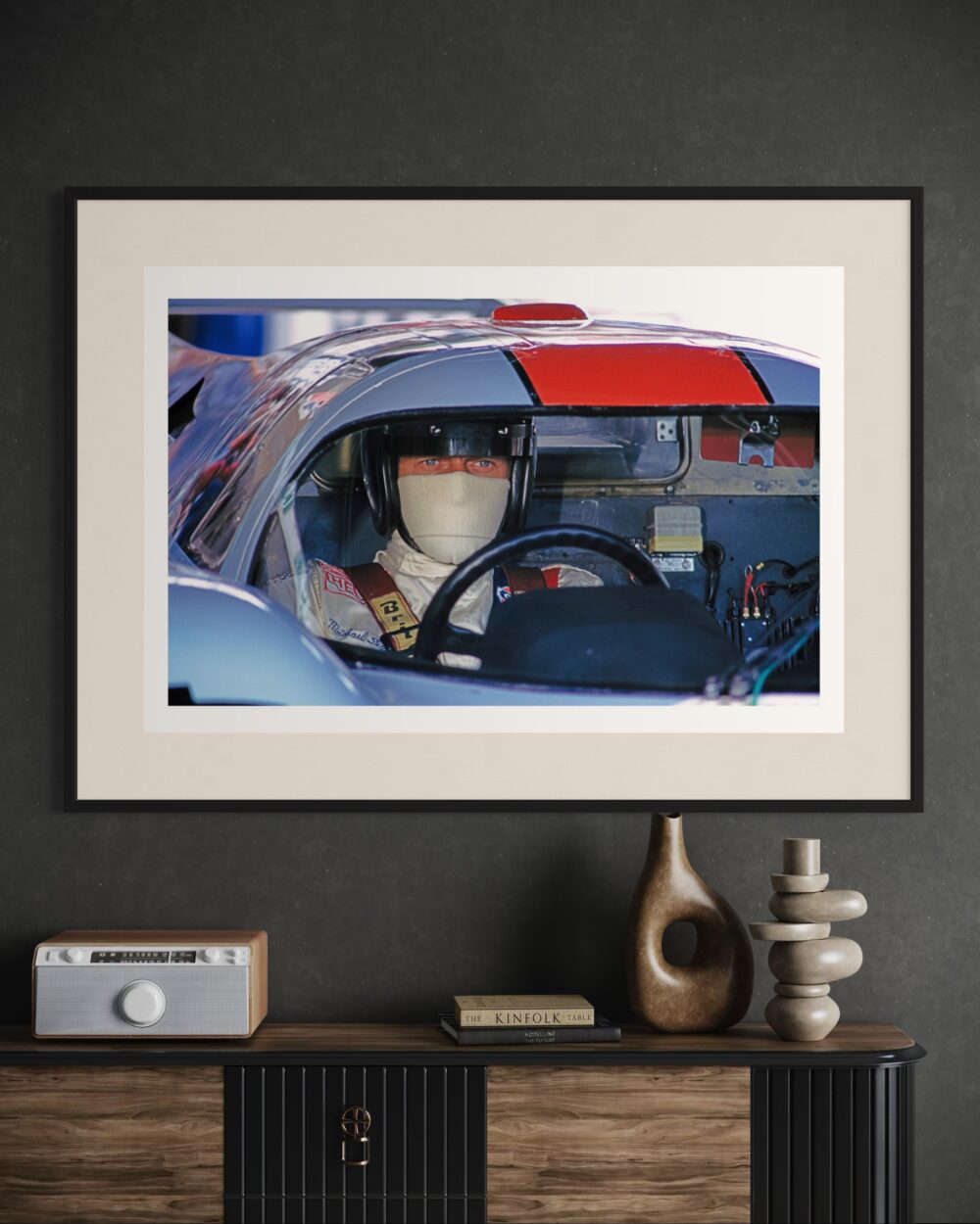 Steve McQueen "LeMans" Fineart-Print #07 90x60cm - limitiert, individuell handgefgertigt