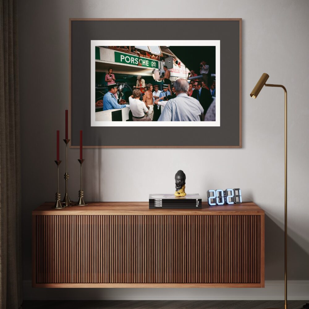 Steve McQueen "LeMans" Fineart-Print #23 90x60cm - limitiert, individuell handgefertigt