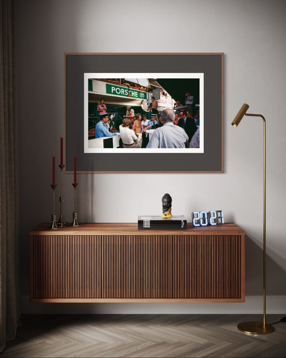 Steve McQueen "LeMans" Fineart-Print #23 90x60cm - limitiert, individuell handgefertigt