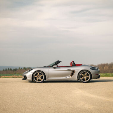 Seitenansicht Porsche Boxster 986