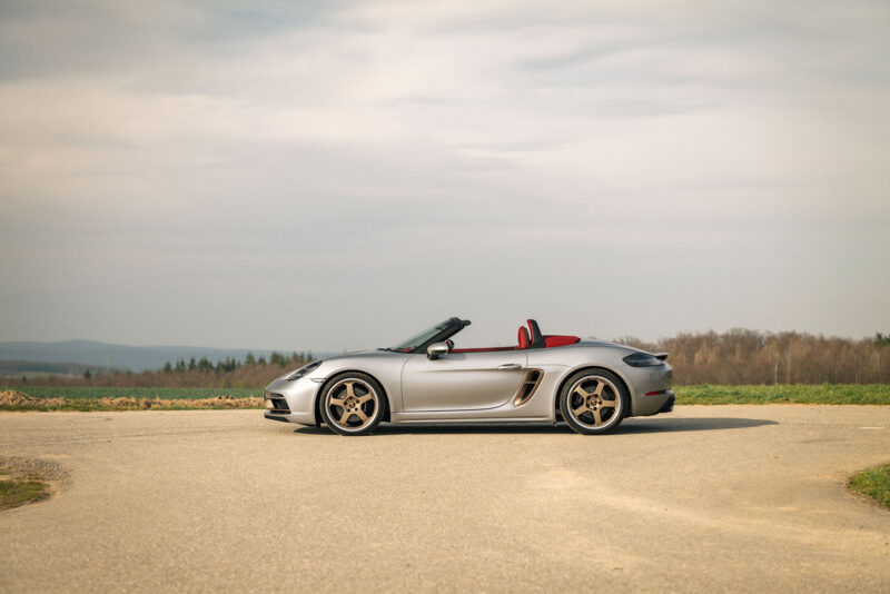 Seitenansicht Porsche Boxster 986