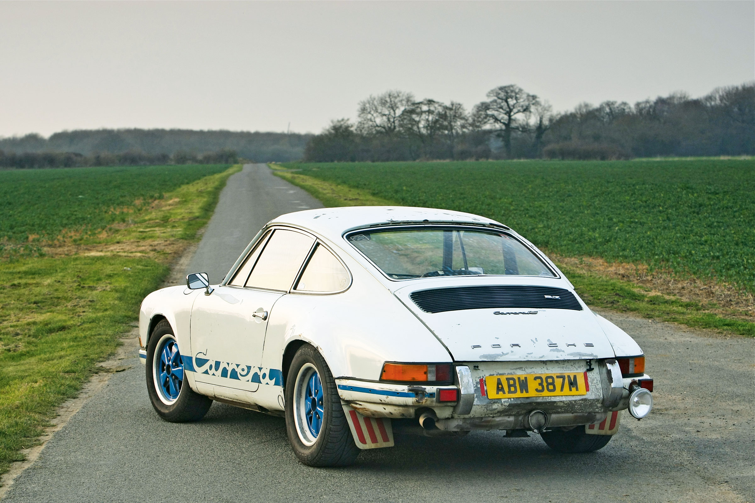 #21, Porsche 911 RS 2.7, Beirut, Patina, gerettet