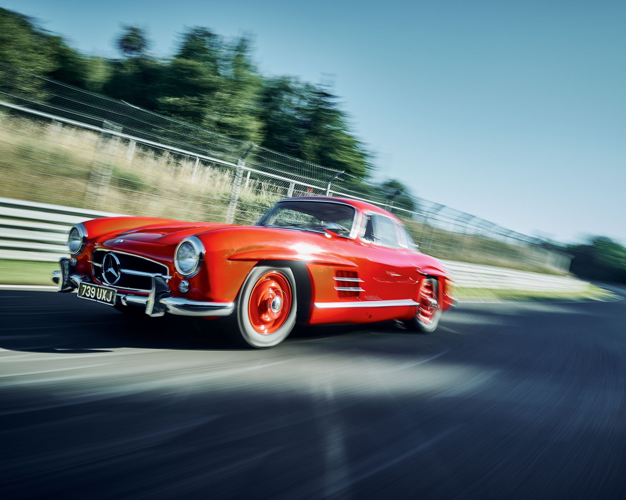 #20, Mercedes-Benz, 300SL, W198, Nürburgring, Gunther Thiel