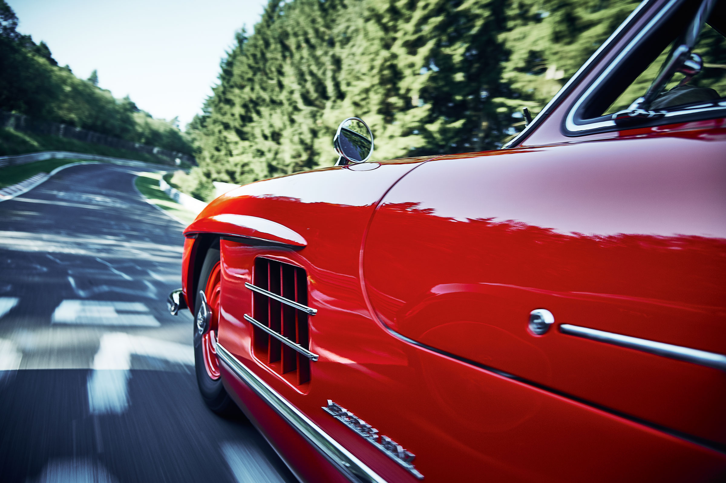 #20, Mercedes-Benz, 300SL, W198, Nürburgring, Gunther Thiel