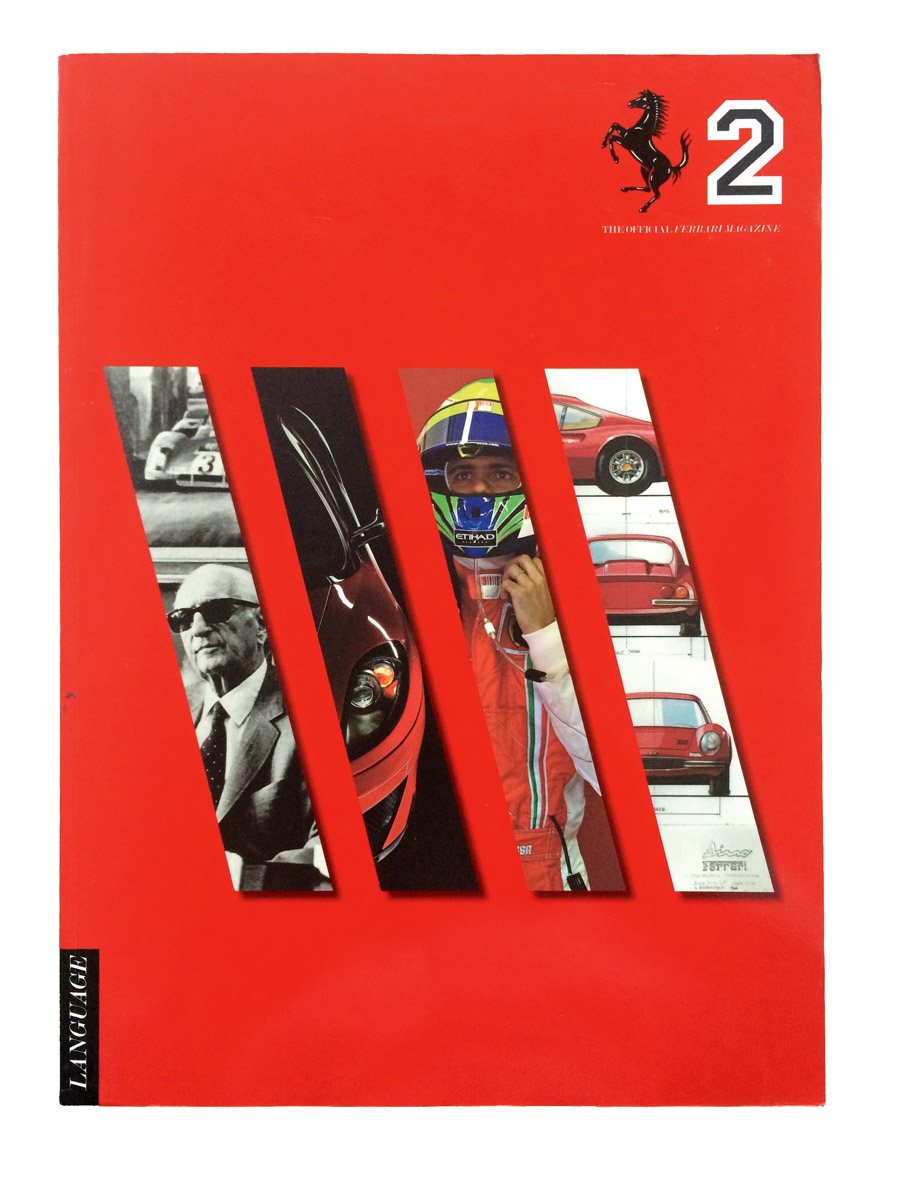 Eine Ausgabe des Ferrari Magazins