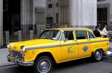 Checker Cab parkend