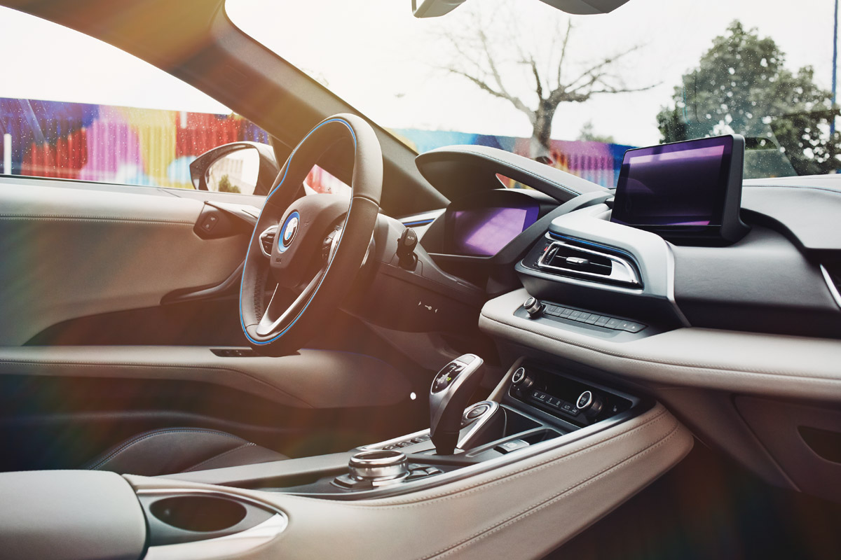 Cockpit des BMW i8