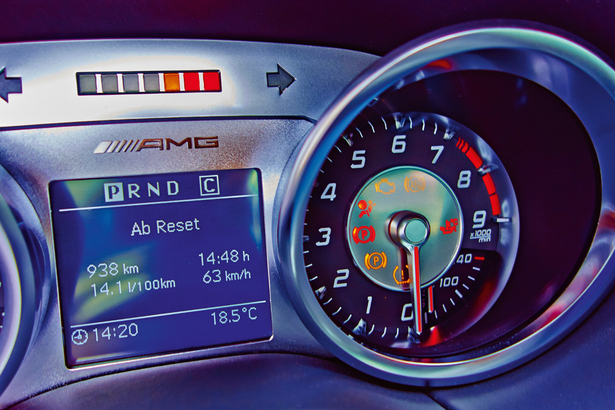 Details des SLS AMG GT Final Edition