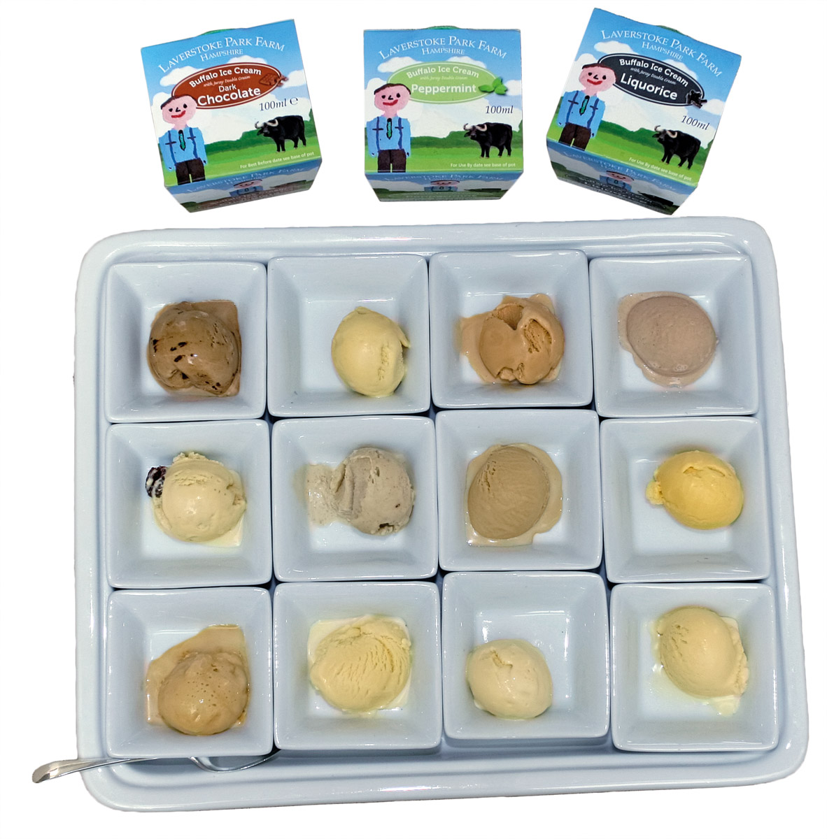 12 Kugeln Eis