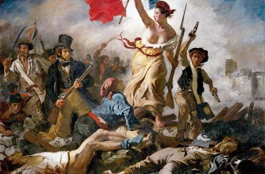 Historisches Gemälde der Marianne der französischen Revolution 1798