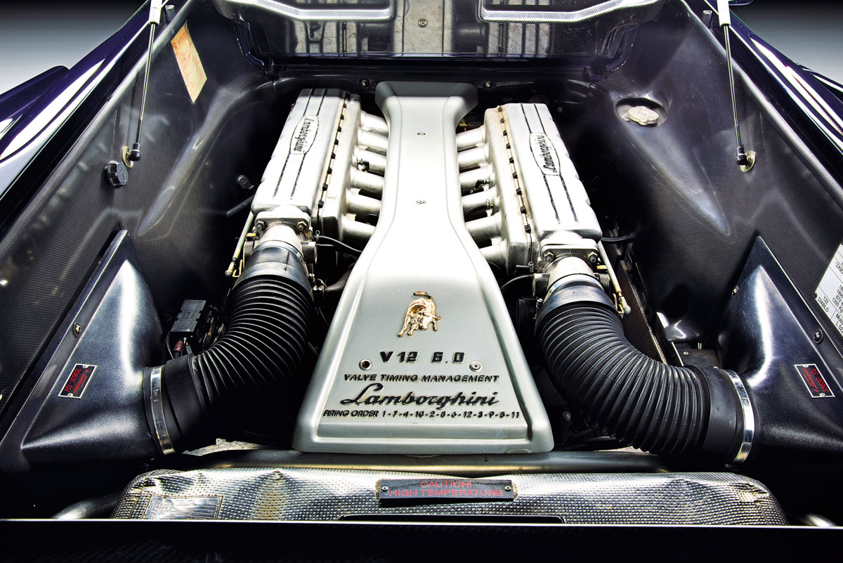 V12-Motor des Lamborghini Diablo