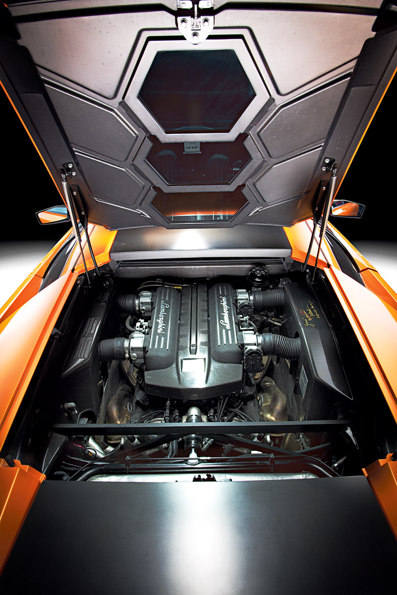 V12-Motor des Lamborghini Murciélago