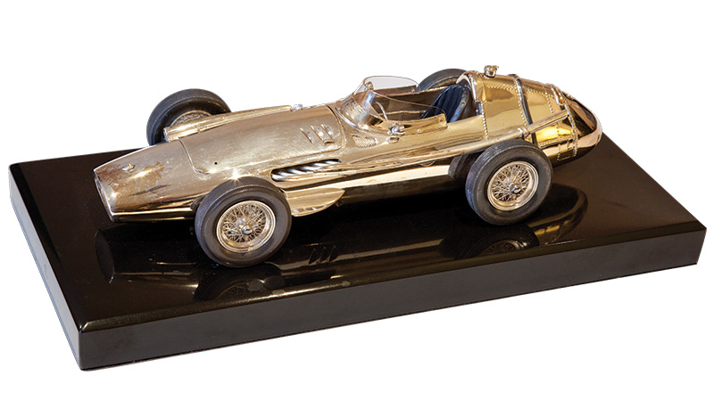 Modell eines Maserati 250F