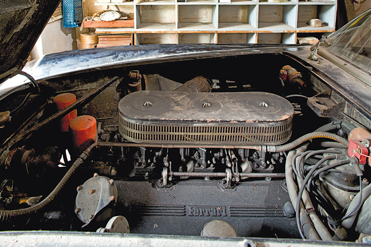 Motor des Ferrari 250 GTB SWB California Spider