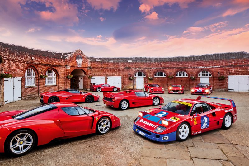 #46, Ferrari, F40, F50, 288 GTO, Enzo, LaFerrari