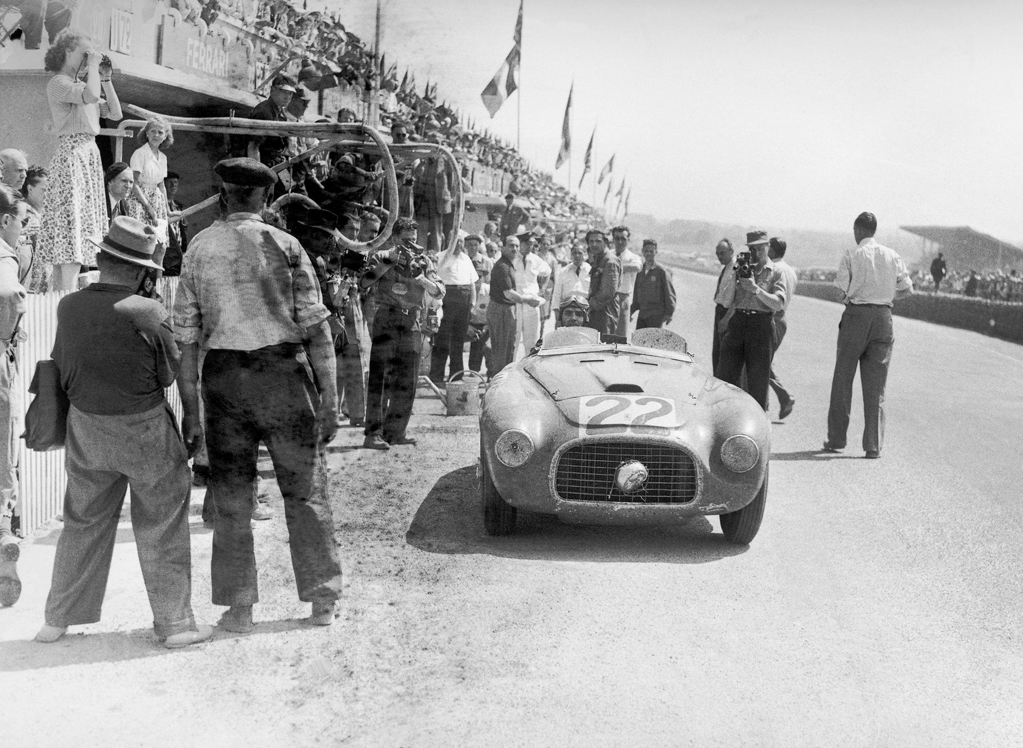 ä44, Ferrari, 166 MM, Mille Miglia, 24 Stunden Le Mans