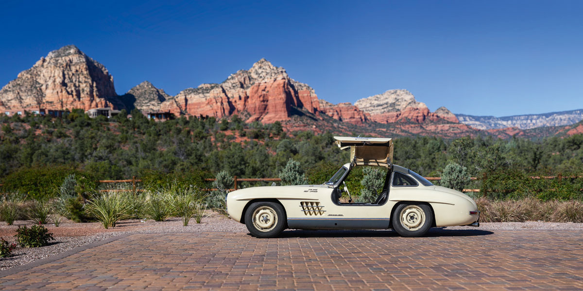 #42, Mercedes-BGenz, 300SL, Flügeltürer, Arizona, Rallye