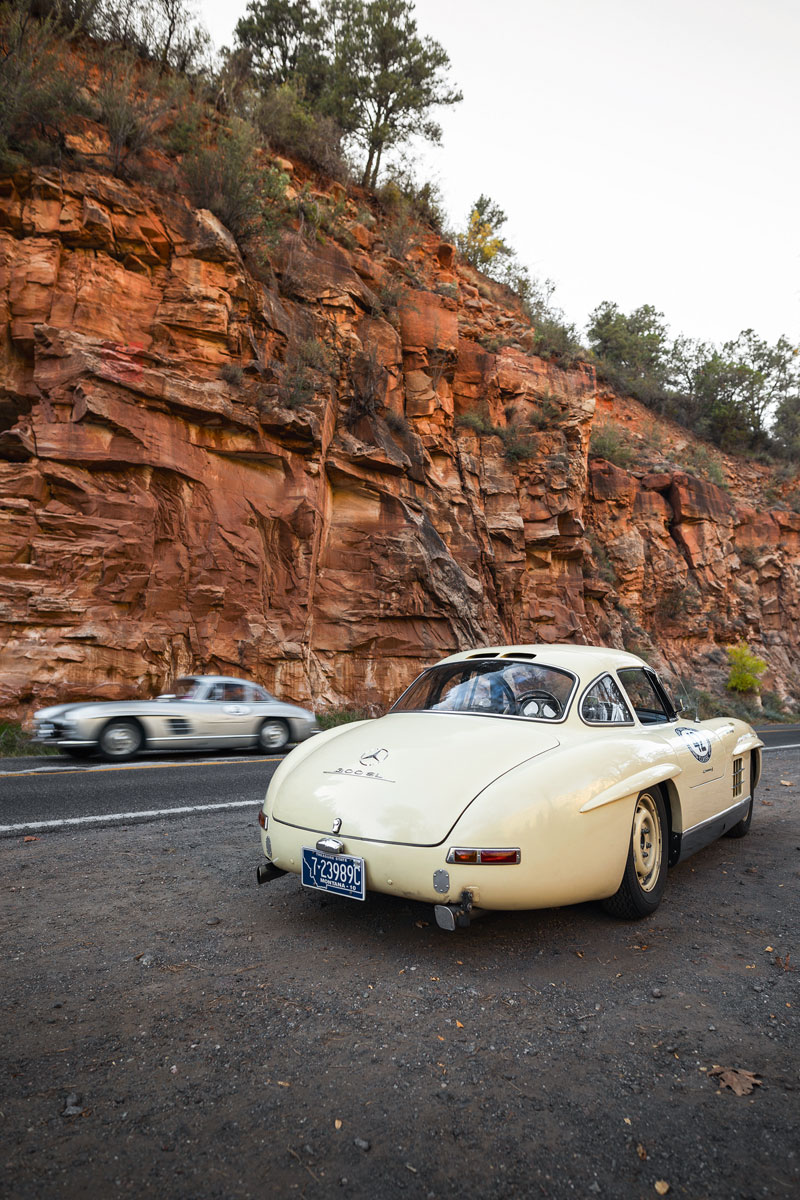 #42, Mercedes-BGenz, 300SL, Flügeltürer, Arizona, Rallye