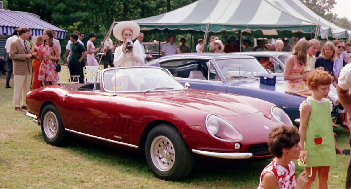 #42, Ferrari, 275 GTS/4, NART Spyder, Steve McQueen