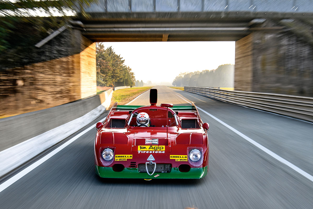 #38, Alfa Romeo, Tipo 33 TT12, Marken-WM, Derek Bell, Arturo Merzario, Nanni Galli