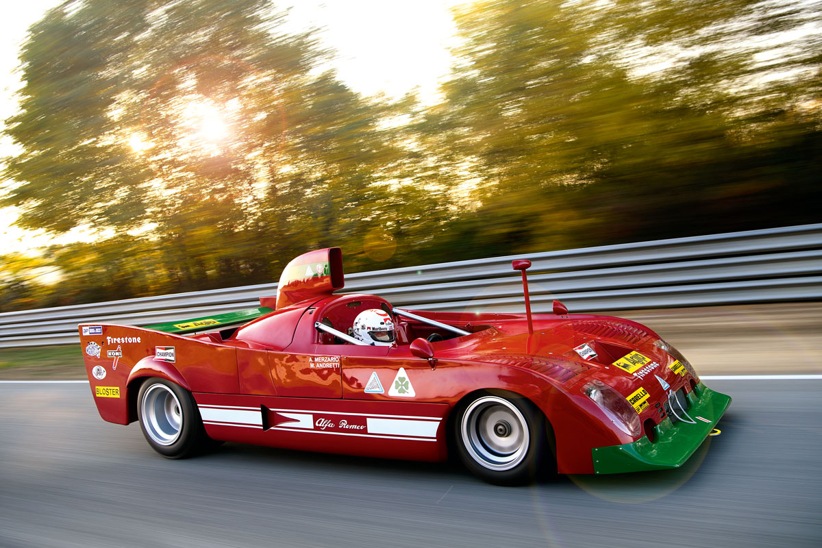 #38, Alfa Romeo, Tipo 33 TT12, Marken-WM, Derek Bell, Arturo Merzario, Nanni Galli